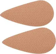 Ipetboom 1 Pair Slip Shoe Grips Adhesive Sole Protectors for High Heels Durable Non Slip Pads Front Protectors for Shoes Practical and Wear Resistant Light and Easy to Use
