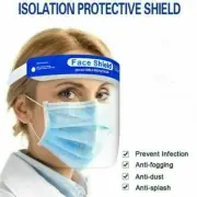 Face Shield Protective Film Shields Clear Visor Safety Full Cover Anti-Fog Mask