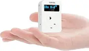 Tin-Nik DAB-398WS Portable DAB/DAB+/FM Radio, Digital Pocket RDS FM Mini Radio with Rechargeable Battery, Earbuds, OLED Display for Sports, Running, Walking, Jogging or Cycling