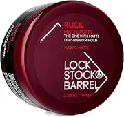 Lock Stock & Barrel Ruck Matte Putty by Lock Stock and Barrel for Unisex - 3.53 oz Putty