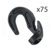 75 Shock Cord Hooks Adjustable for Rubber Bungee Bungie Tarp Boat Cover