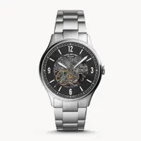 在飛比找ETMall東森購物網優惠-Fossil黑色錶盤男士手錶-ME3180
