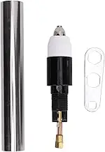 Plasma Cut Torch Head Straight Handle Stainless Steel 1in Cutting Thick Suitable For Cut50p Cut55p Cut60p Plc55p With 10A 80A Rated Current And Ergonomic Design For