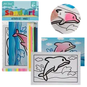 Art Star Sand Art Kit-Dolphin