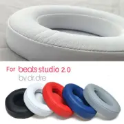 2x Replacement Ear Pad Cushion for Beats by dr dre Studio 2.0 Headphone Wireless