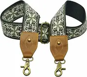 Lebensstyle Wide Bag Strap Bag Strap Shoulder Strap for Handbags Accessories Adjustable (Olive Green)