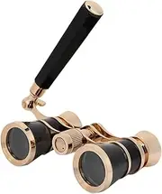 KIMISS Opera Binoculars - Theater Binoculars with 3X Magnification, Portable for Women, Girls & Children - Black