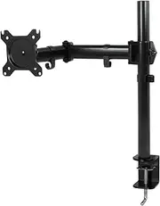 [ARCTIC] Z1 Basic - Desk Mount Single Monitor Arm for up to 34"/38" Ultrawide, up to 15 kg Weight Capacity, 360 Degree Rotation, Easy Monitor Adjustment - Black