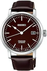 [SEIKO] Presage Automatic Brown Dial Men's Watch SPB115J1, Blue, casual