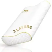 Royal Therapy Memory Foam Pillow KING Contour / Cervical Pillow 3 Layers Side Sl