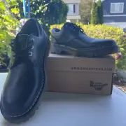 Men's 1461 Dr. Martens 3 Eye Smooth Leather Oxfords 21625001 BLACK Size 10