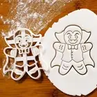 Vampire Gingerbread Man cookie cutter - fang-tastic Christmas / Halloween Party