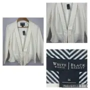 White House Black Market Blazer size..16 NEW READ DESC