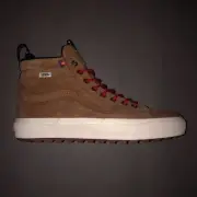 VANS SK8 Hi MTE 2 All Weather Boots MENS 7.5 - Brown Chipmunk / Marshmallow Shoe