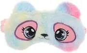 DEARMAMY Soft Plush Eye Mask for Adults Comfortable Tie Dye Sleeping Mask for Napping Travel Light Blocking Cover for All Ages