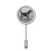 Beagle Dog Stick Pin Tie Pin Badge With Protector Ideal Birthday Gift c480