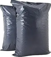 AKAR 24 x 36 Large Postage Bags for clothes | Pack of 5 Large Parcel Bags for posting | Strong Large Mail Bags | Self seal Large Mailing bags – 60 Microns XX-Large 61 x 91cm – Grey 24 x 36 (5 bags)
