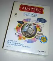 Adaptec SlimSCSI 1450A PCMCIA SCSI Adapter PC Card Kit Integrated Cbl NEW in Box
