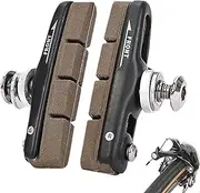 Brake Block Set, Road Bike Brake Pad, Professional Brake Pads, Multifunctional Cycle Accessories, No Noise Without Skid, Cycling Type for Front and Rear Wheel