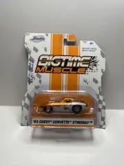 JADA TOYS BIGTIME MUSCLE 1963 CHEVY CORVETTE STINGRAY