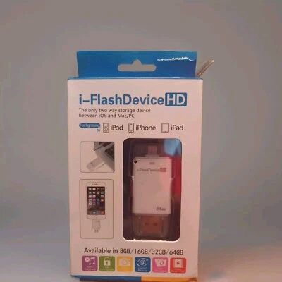 8pin Memory Stick Adapter 16/32G iFlash Drive USB Disk For iPhone 12 11 SE 2020