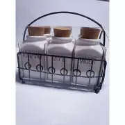 Rae Dunn by Magenta 6 Jar Spice Rack (Spice Rack)