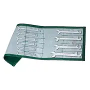 Stahlwille Electrician's Double Open End Spanner Set-Metric Chrome Plated Finish