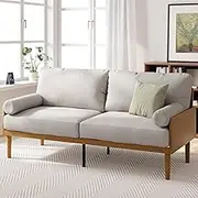 Zinus Arden Sofa 3 Seater Fabric and Wood Frame