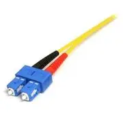 StarTech 1m Fiber Optic Cable, Single-Mode Duplex 9/125 LSZH, LC/SC - SMFIBLCSC1