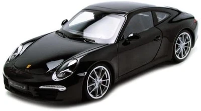 WELLY,PORSCHE 911 Carrera S 2012 black, 1/18, WEL18047W