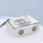 Rechargeable CD Player Bluetooth 5.0 Record Player with Speakers for Hifi