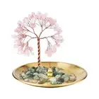 Incense Holder for Sticks, Healing Crystal Stone Money Tree Incense Burner,2860