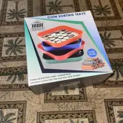 Priority Shipping Nadex Coin Sorting Trays With Coin Wrappers Color Coded