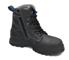 Blundstone 997 Men's Black Steel Toe Safety Zip Sided Work Boot - Fast Shipping