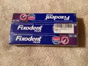 Fixodent Plus Denture Adhesive Cream Precision Hold Seal Flavor Free 2oz 3 Pack