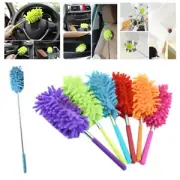 Home Car Microfibre Duster Extendable Telescopic Cleaner Dust Handle Cleaning~