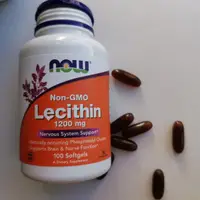 在飛比找蝦皮購物優惠-Now Foods 健而婷 卵磷脂 Lecithin 100