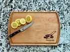 Lawn Mower Mowing Service Cutting Board | Yard Service Charcuterie Board |