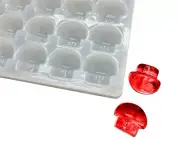 Silicone Mushroom Mold for gummies and chocolates - 140 cavities