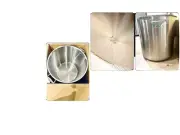 NEW All-Clad Stainless Steel Stockpot, 100 quart, Silver, NO LID