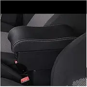 Car Armrest Box Armrest Box for Toyota for Yaris Cross 2020 2021 2022 Interior Parts Car Armrest Center Storage Box with USB Light Armrest Storage Box (Color : C3 7 USB)