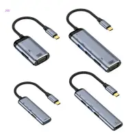 在飛比找蝦皮商城精選優惠-Dou Type-C HUB VGA 轉轉換器多端口 USB