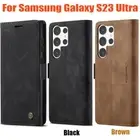 Magnetic Flip Leather Case RFID Cover For Samsung Galaxy S23 Ultra/S20 FE/S20+