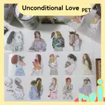 【莫一】紙膠帶 ▪️ 分裝【泰國女孩 PISCOLETTERS 】【UNCONDITIONAL LOVE】75CM