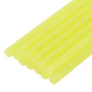 12pcs Mini Hot Glue Sticks for Glue Gun 0.43-inch x 4-inch Glitter Yellow