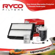 Ryco Oil Air Fuel Filter Service Kit for Honda Odyssey RA 03/2000-05/2004