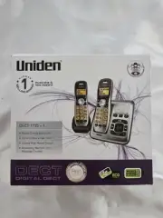Uniden Cordless 1735 Digital Home Phone Twin Pack DECT1735+1