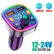 Bluetooth Wireless Car FM Transmitter MP3 Player Radio USB Tool Adapter S3S8