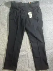 5.11 Tactical Pants Mens 42x36.5 Blue PDU Cargo Class B Taclite RipStop Unhemmed