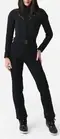 NWTs Bogner Malisha Soft Shell One-Piece Ski Suit. Black. Sz. 12 (retail $2000)